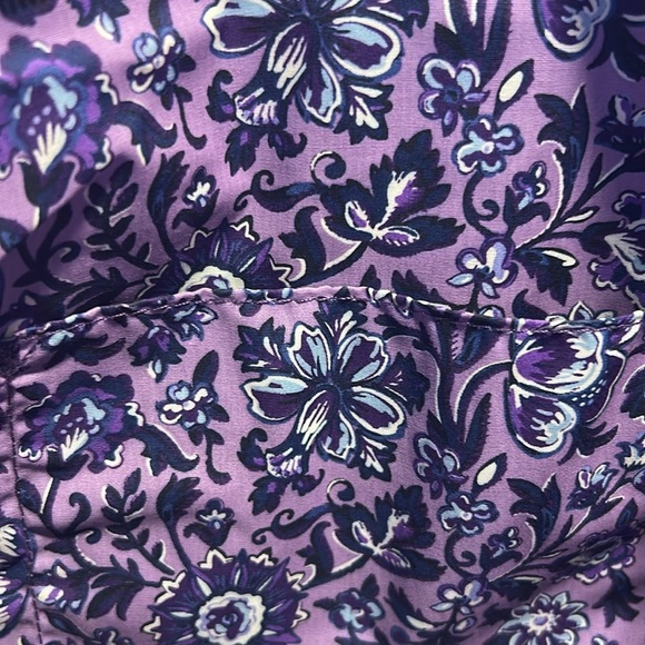 Vera Bradley Lavender Petal Small Tote Bag - Picture 4 of 6